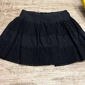 Gap skirt - eyelet black - size 0